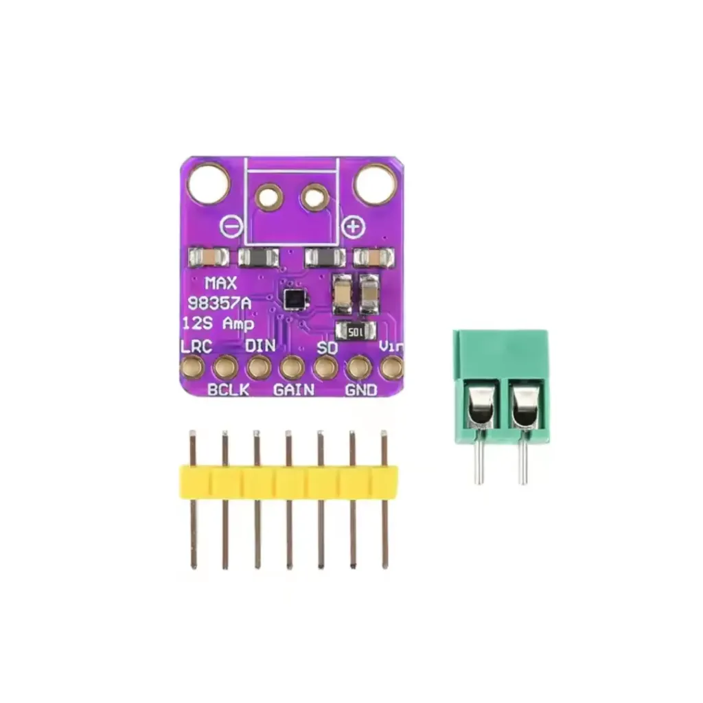 [MOD082] Módulo amplificador de Audio clase D 3006 I2S 3W  sin filtrado DIY  MAX98357A