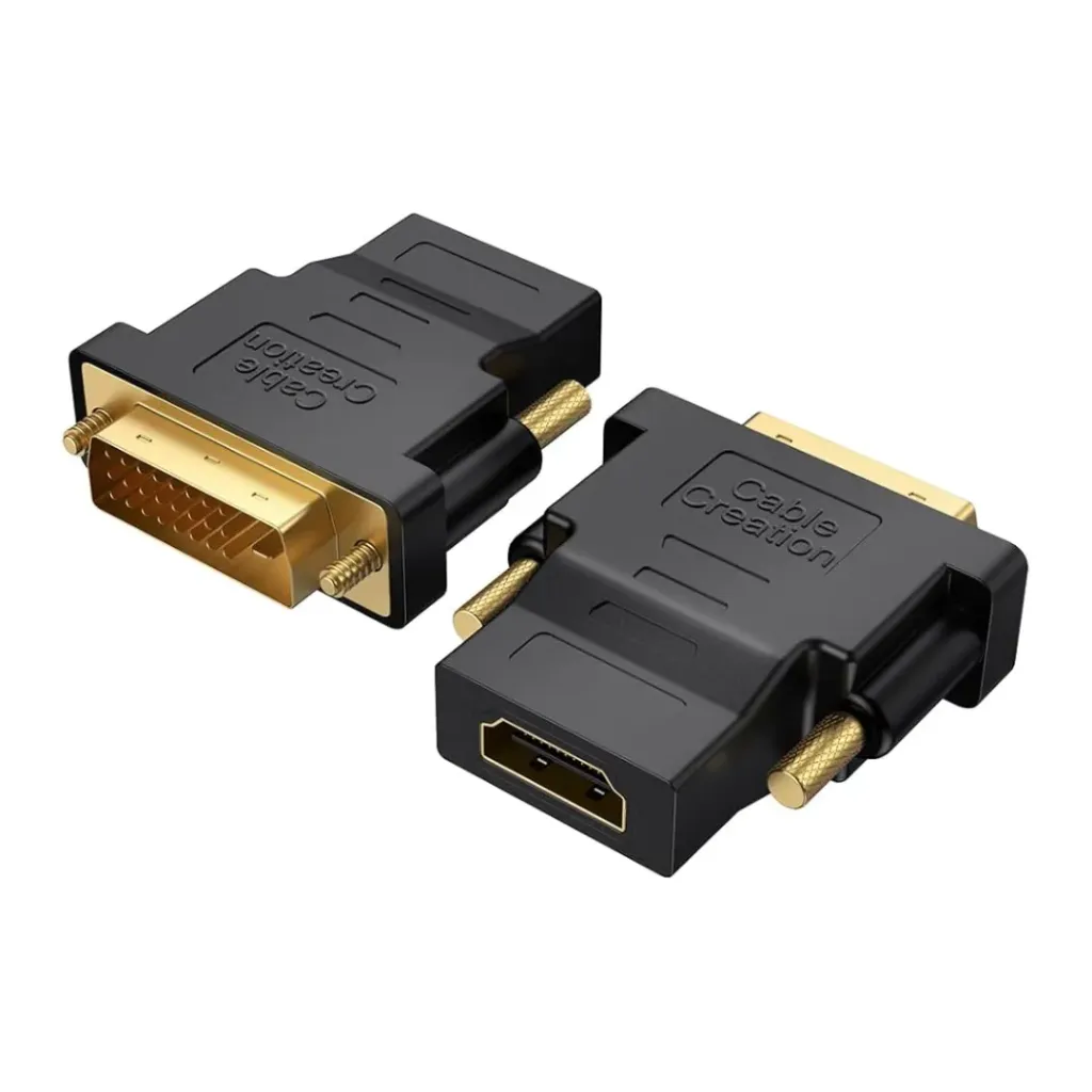 [DVI-HDMI001] Adaptador convertidor video HDMI-DVI macho
