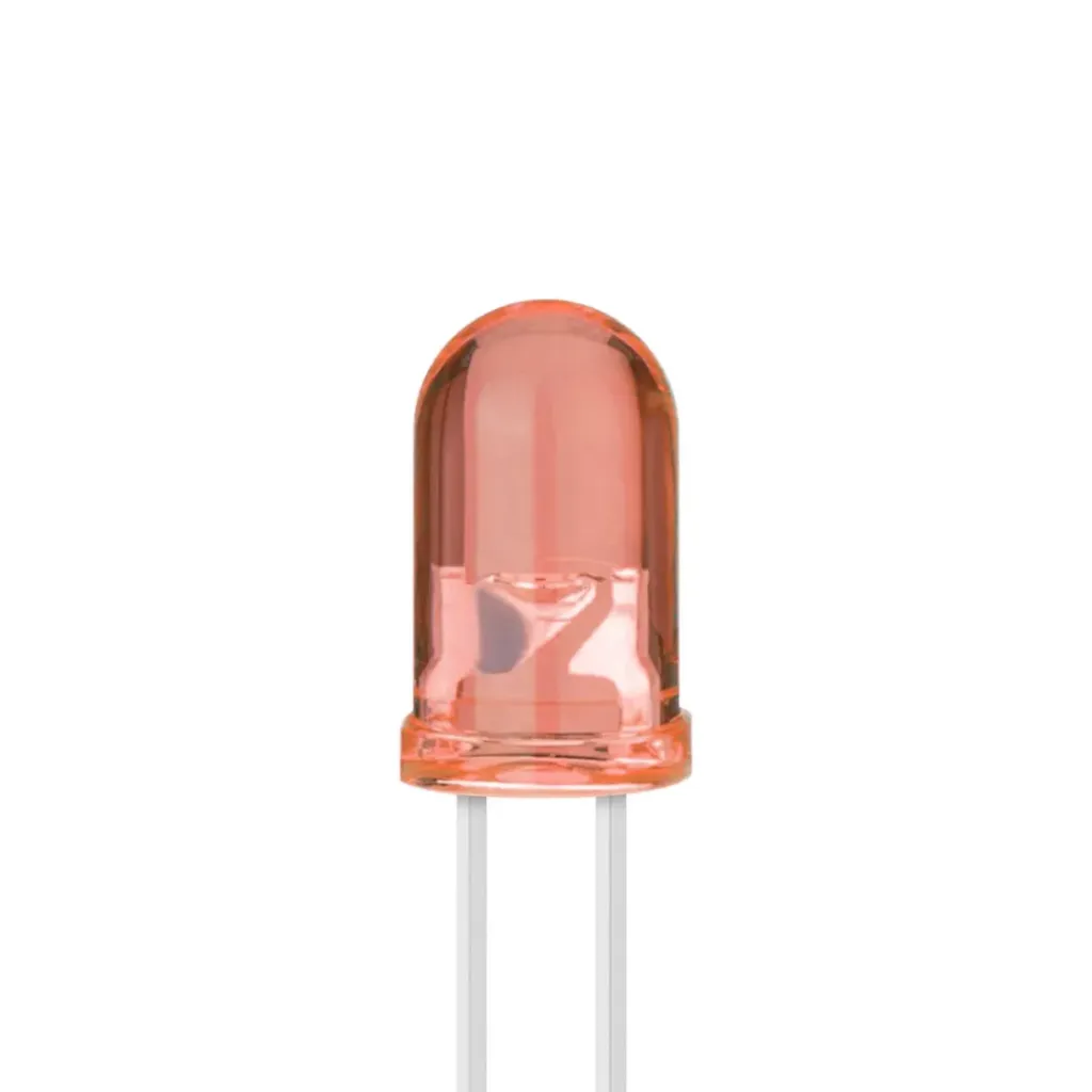 [LEDD008] LED Difusora Rojo de 3mm