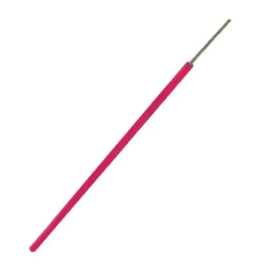 Alambre Estañado Para Conexiones 22AWG Rojo