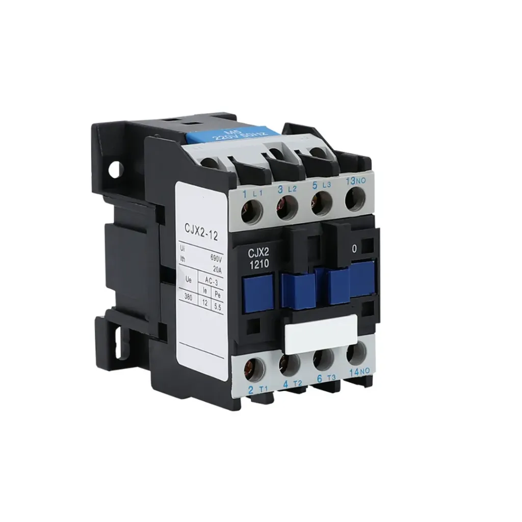 Contactor AC Trifásico 12A Bobina 220V CJX2-12