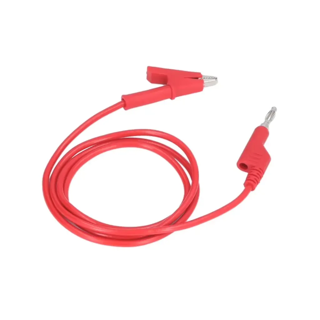 Pinza Tipo Cocodrilo/Banana 4mm 1m 1000V/15A