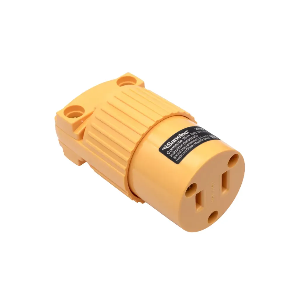 Contacto industrial polarizada sanelec "2469"