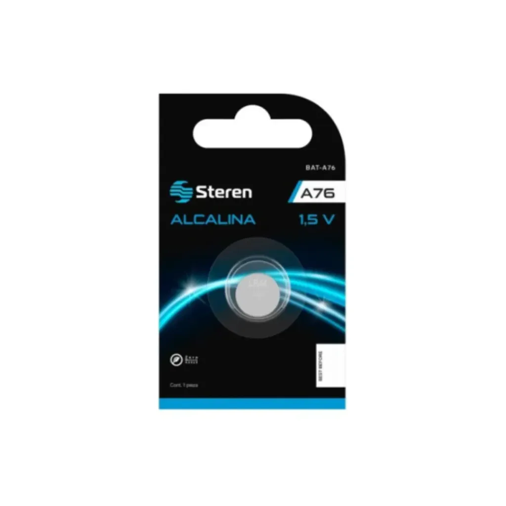 Batería Alcalina 1.5V 76A Steren