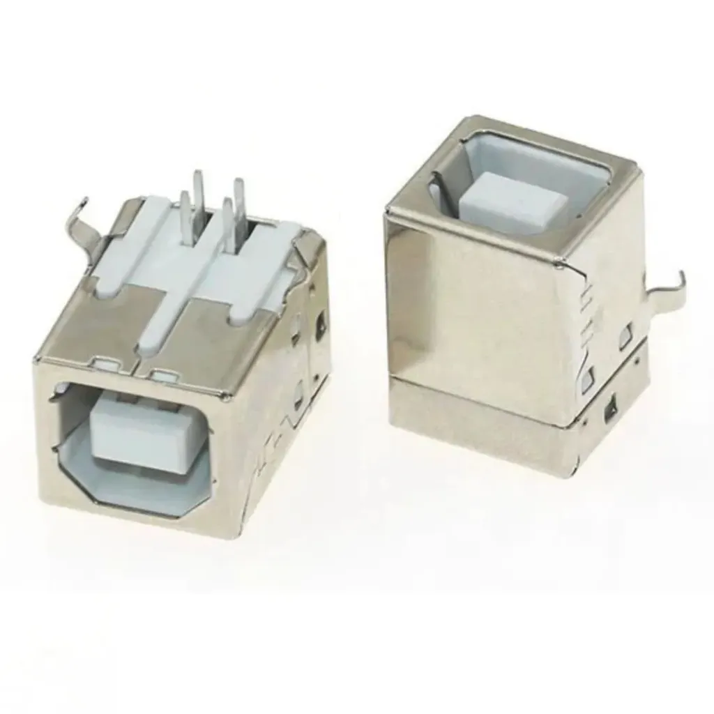 Conector USB Hembra Tipo B de 90