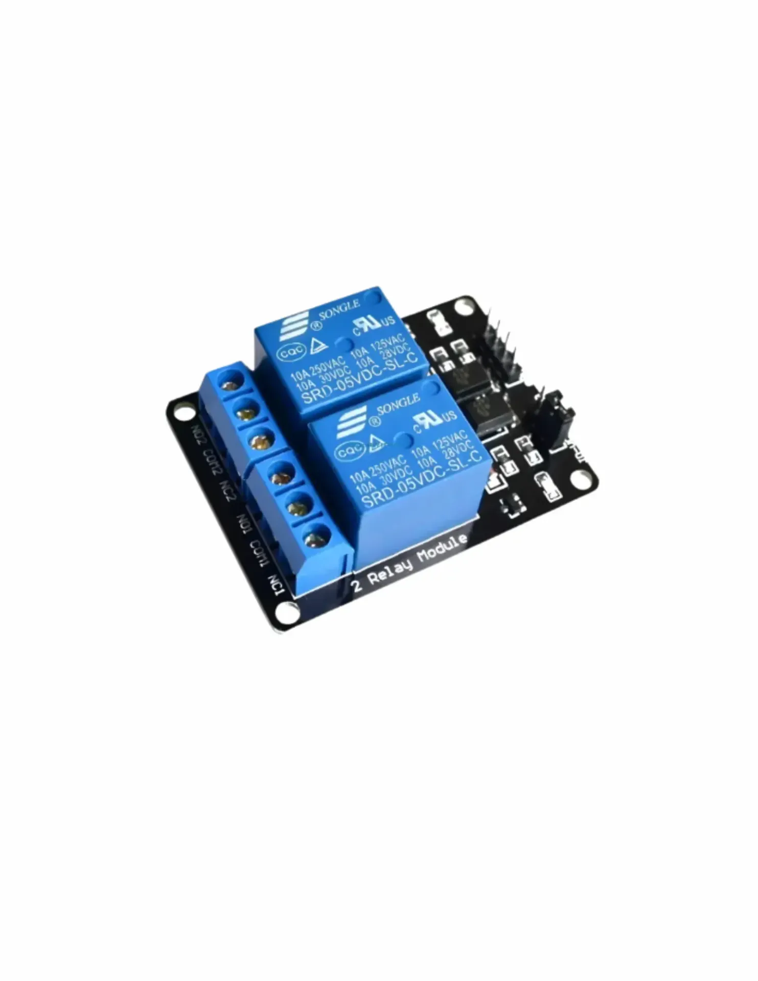 Módulo De 2 Relevadores 5 V