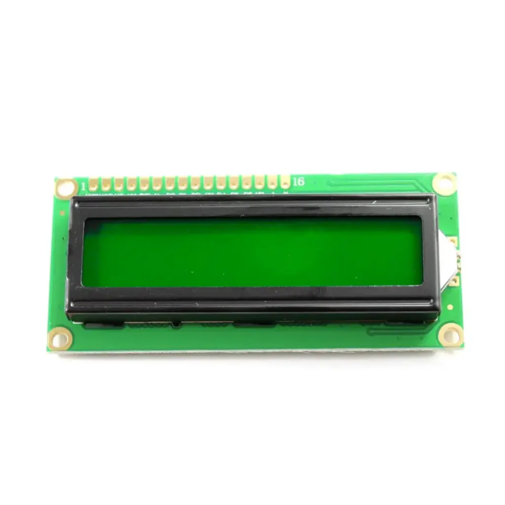 Pantalla LCD 16x2 Verde 5V