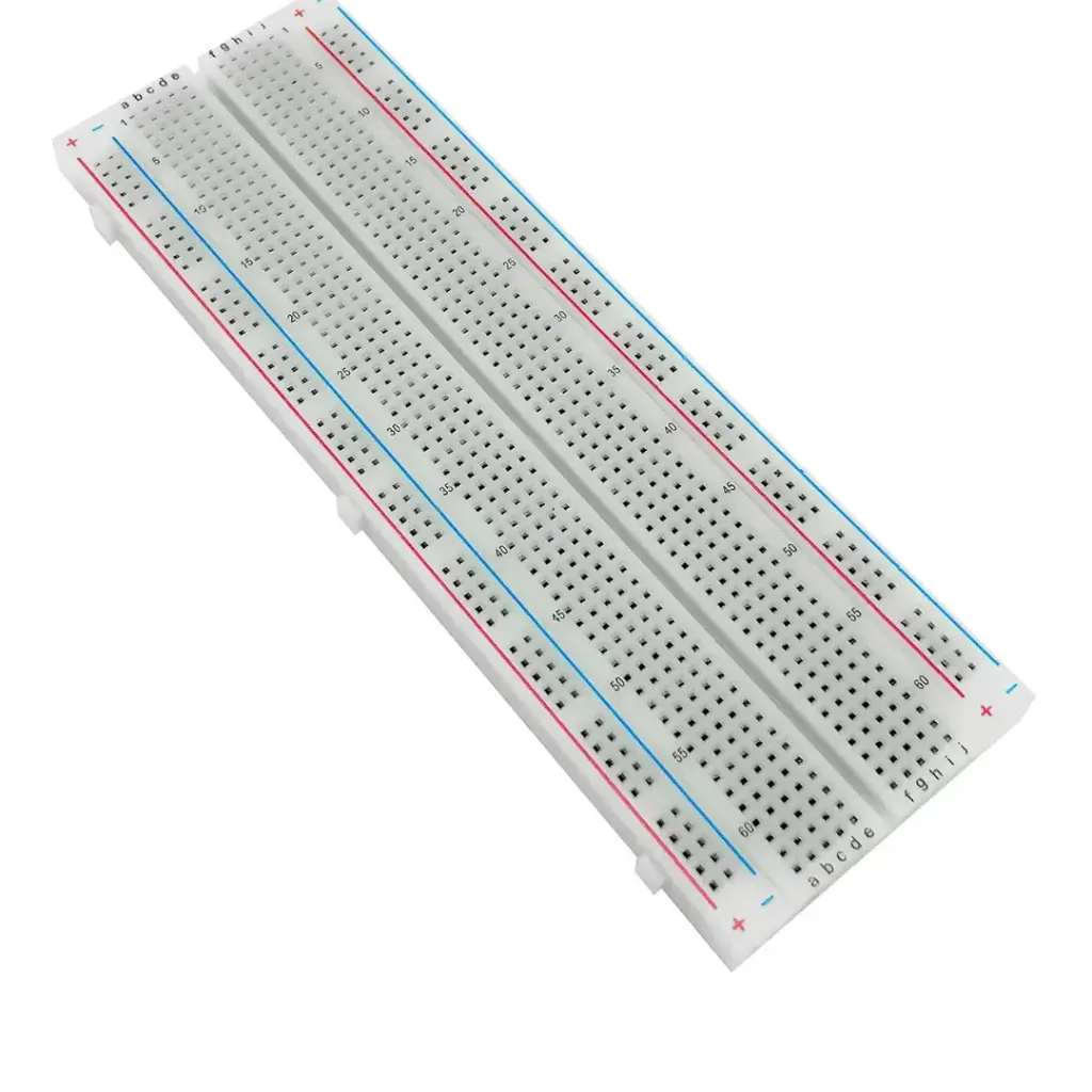 Protoboard Placa 830 Puntos Transparente