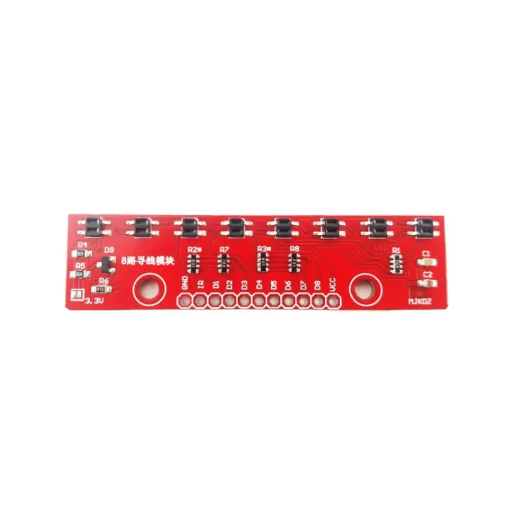 Modulo Regleta 8 Sensores QRE1113 Para Seguidor De Línea