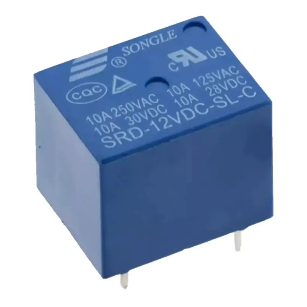 [RELAY12V002] Relevador SRD-12VDC-SL-C Bobina 12V SPDT