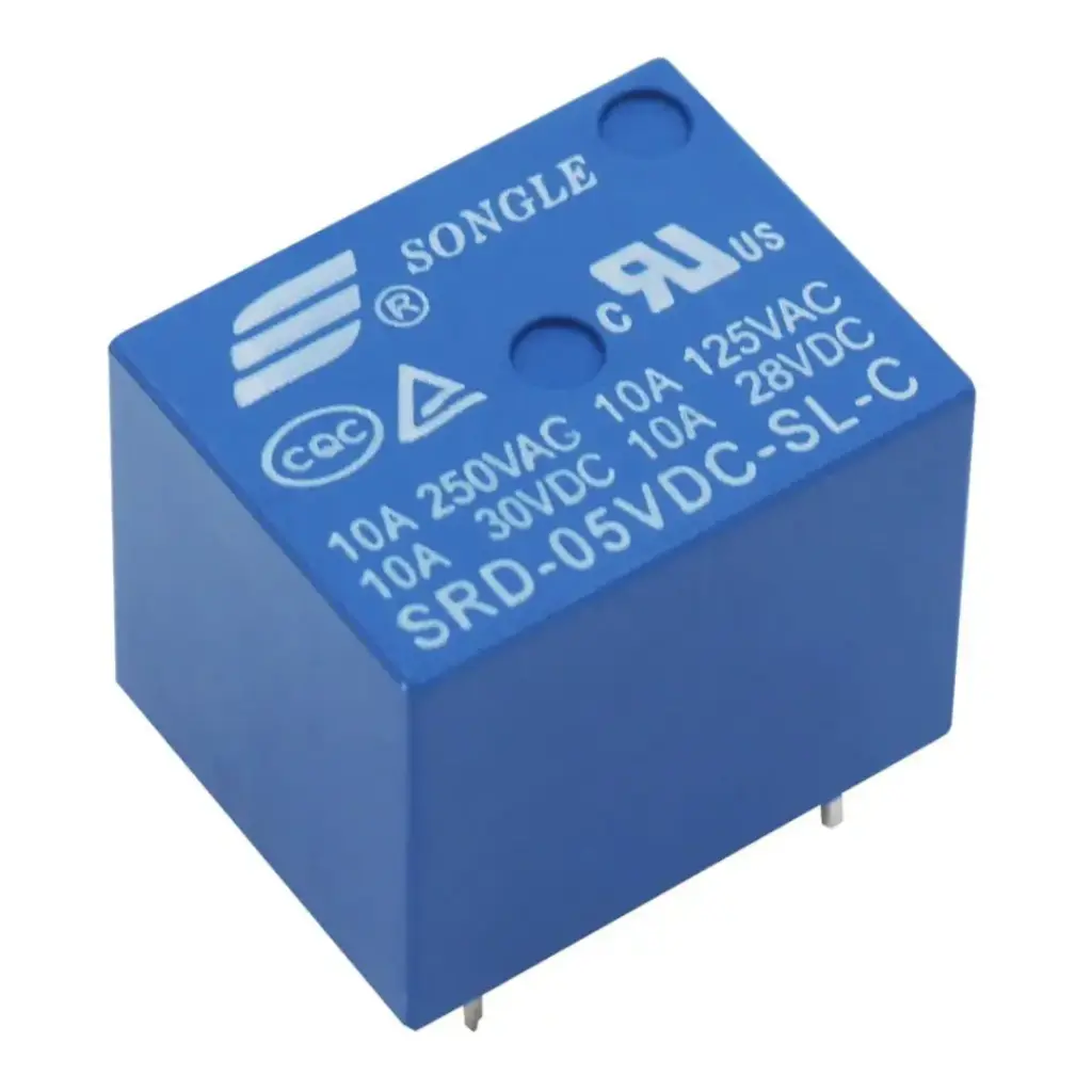 [RELAY05V002] Relevador SRD-5VDC-SL-C Bobina 5V SPDT