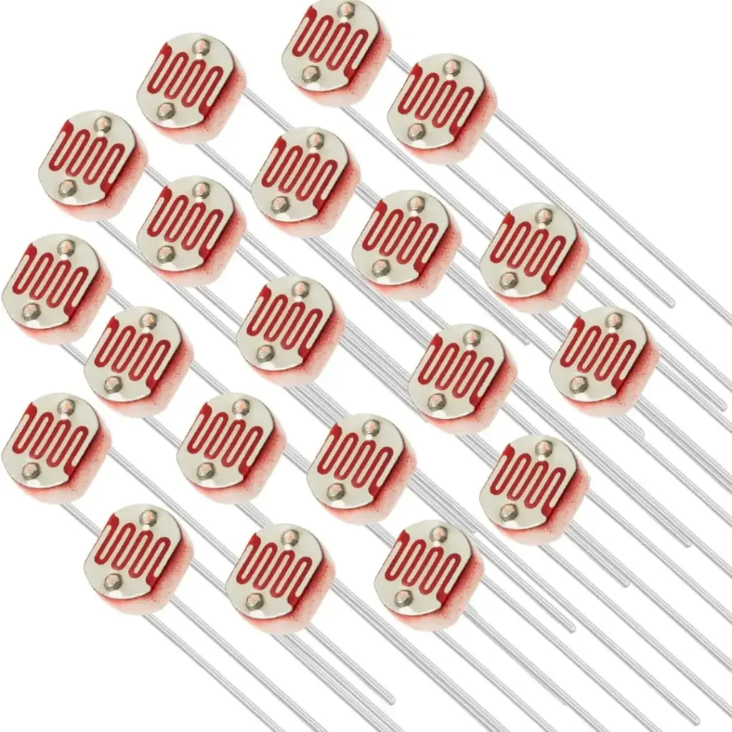 [FOTOR001] Fotorresistencia LDR 5mm Sensor de Luz GI 5516 THT 