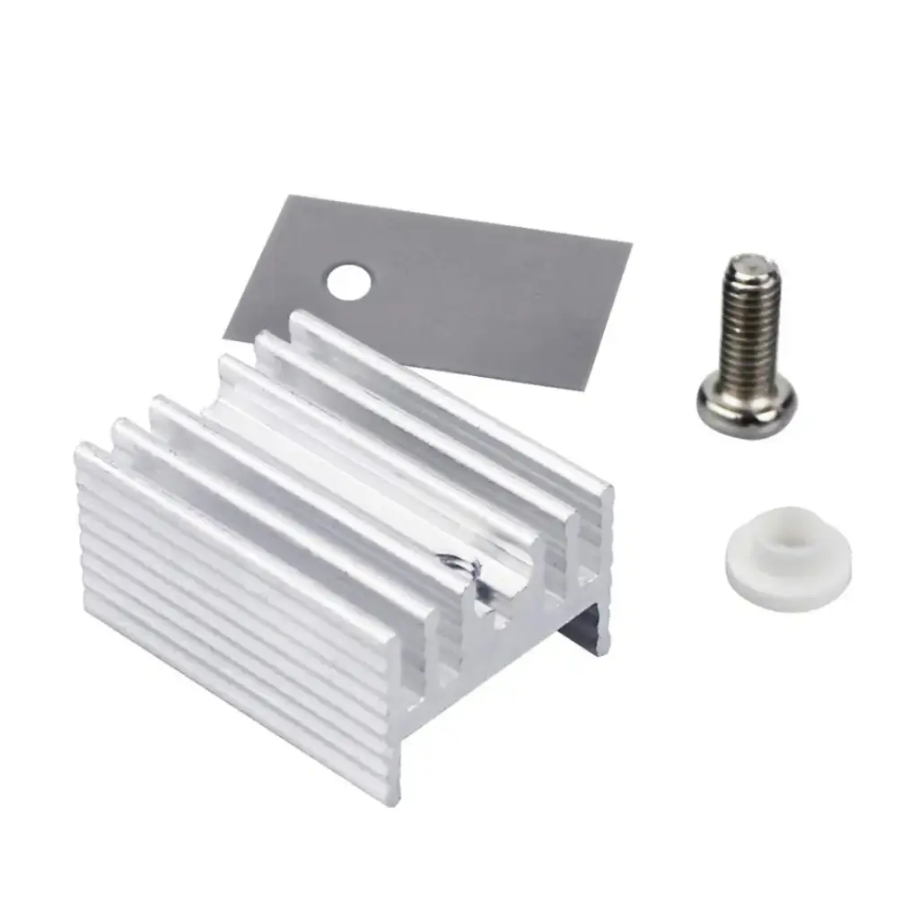 [DISI002] Kit De Disipador De Calor De Aluminio Para Empaquetado TO-220