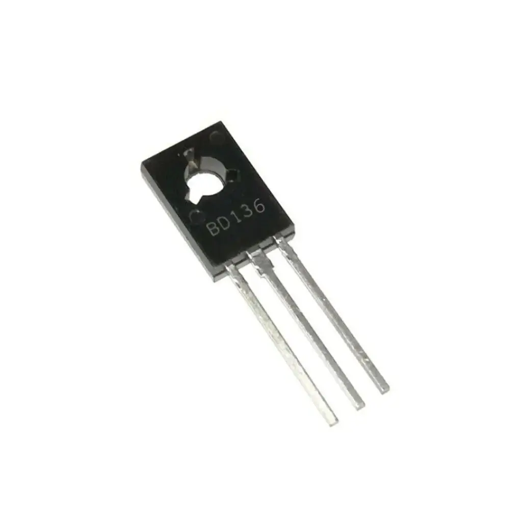 Transistor BJT BD136 PNP 45V 1.5A TO-225 