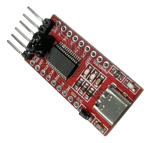[CONVUSB-006] Convertidor USB a TTL Chip FT232RL tipo C