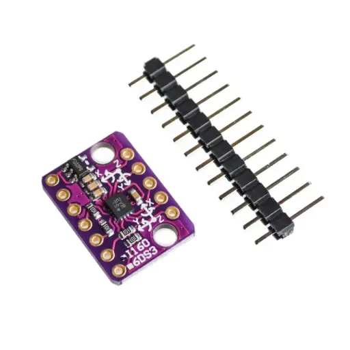 [MOD032] Módulo BMI160 6 DOF Acelerómetro, velocímetro  SPI I2C