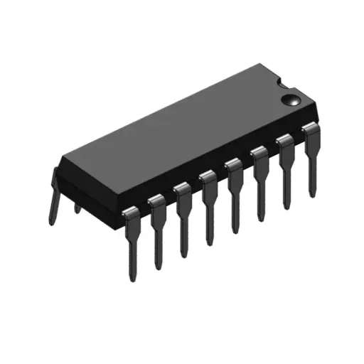 [IC74L009] Compuerta lógica CD4022BE Contador/Divisor DIP-16