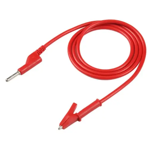 [PINZ001] Pinza tipo cocodrilo 4mm 1m 1000V/15A