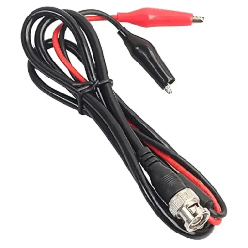 [PUN-010] Puntas para osciloscopio con conector BINC y caimanes