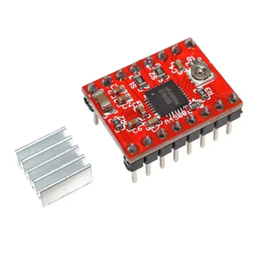 [CONTR002] Modulo Controlador Motores Paso A Paso A4988 