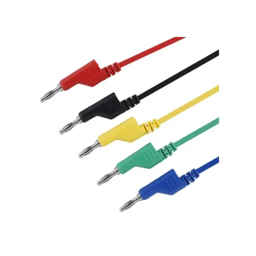 [CABBAN01] Cable banana a banana 4mm 1000v 19a