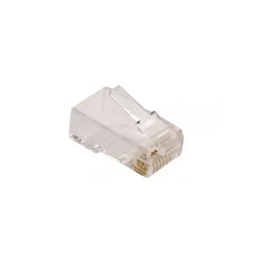 [CON-RJ45] Conector RJ45 CAT6 P/Cable redondo